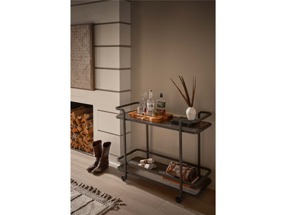 Modern: Sable & Desert Bar Cart - Chapin Furniture