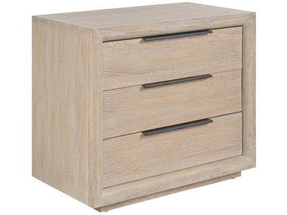 Modern: Sable & Desert Plinth Nightstand - Chapin Furniture