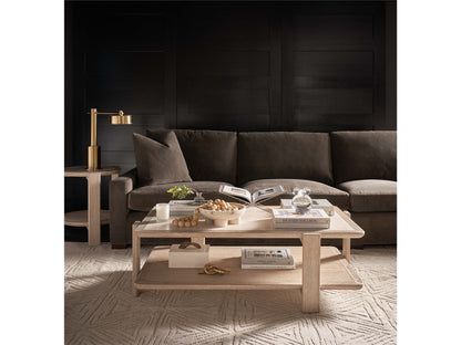 Modern: Sable & Desert Stone Cocktail Table - Chapin Furniture