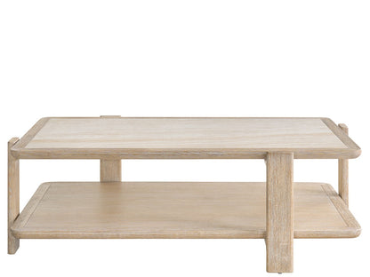 Modern: Sable & Desert Stone Cocktail Table - Chapin Furniture