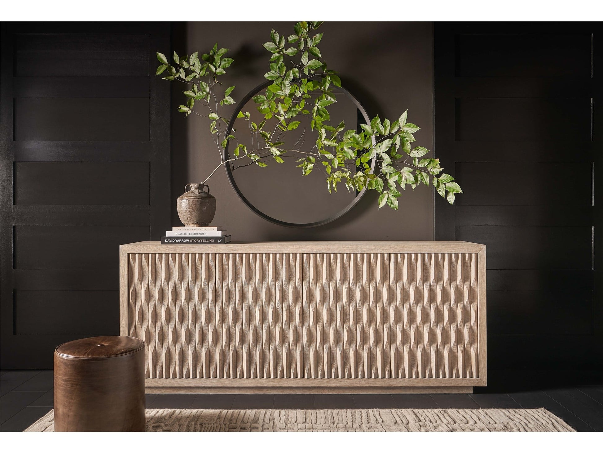 Modern: Sable & Desert Dune Credenza - Chapin Furniture