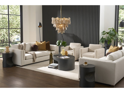 Modern: Sable & Desert Concrete Side Table - Chapin Furniture