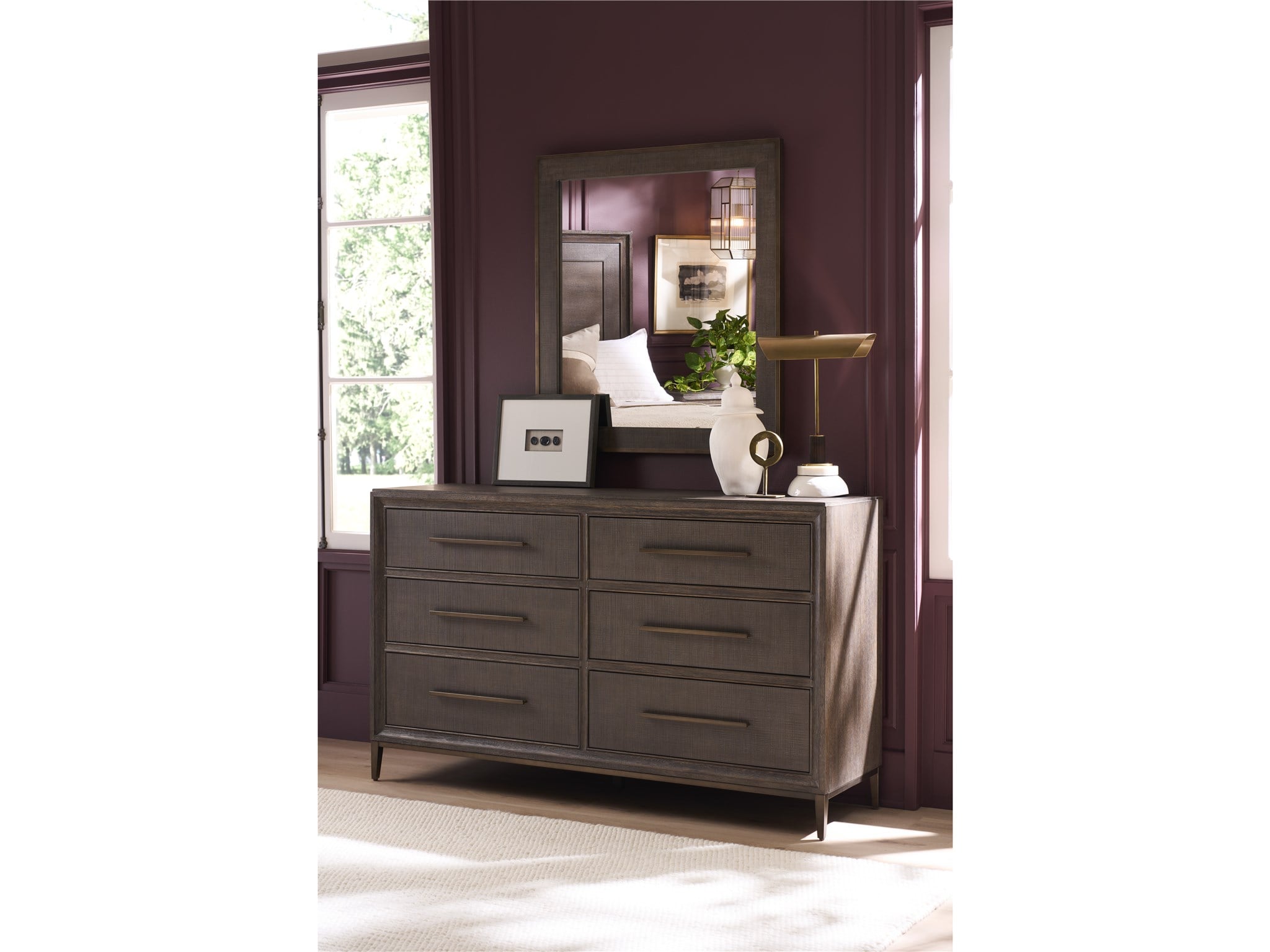 Montclair 6 Drawer Dresser - Thumbnail 4