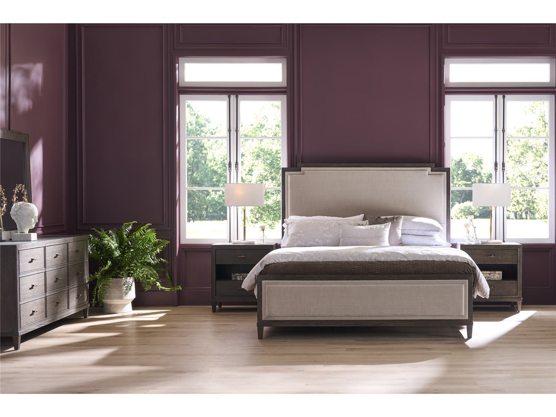 Montclair Cocoa Bed - Chapin Furniture