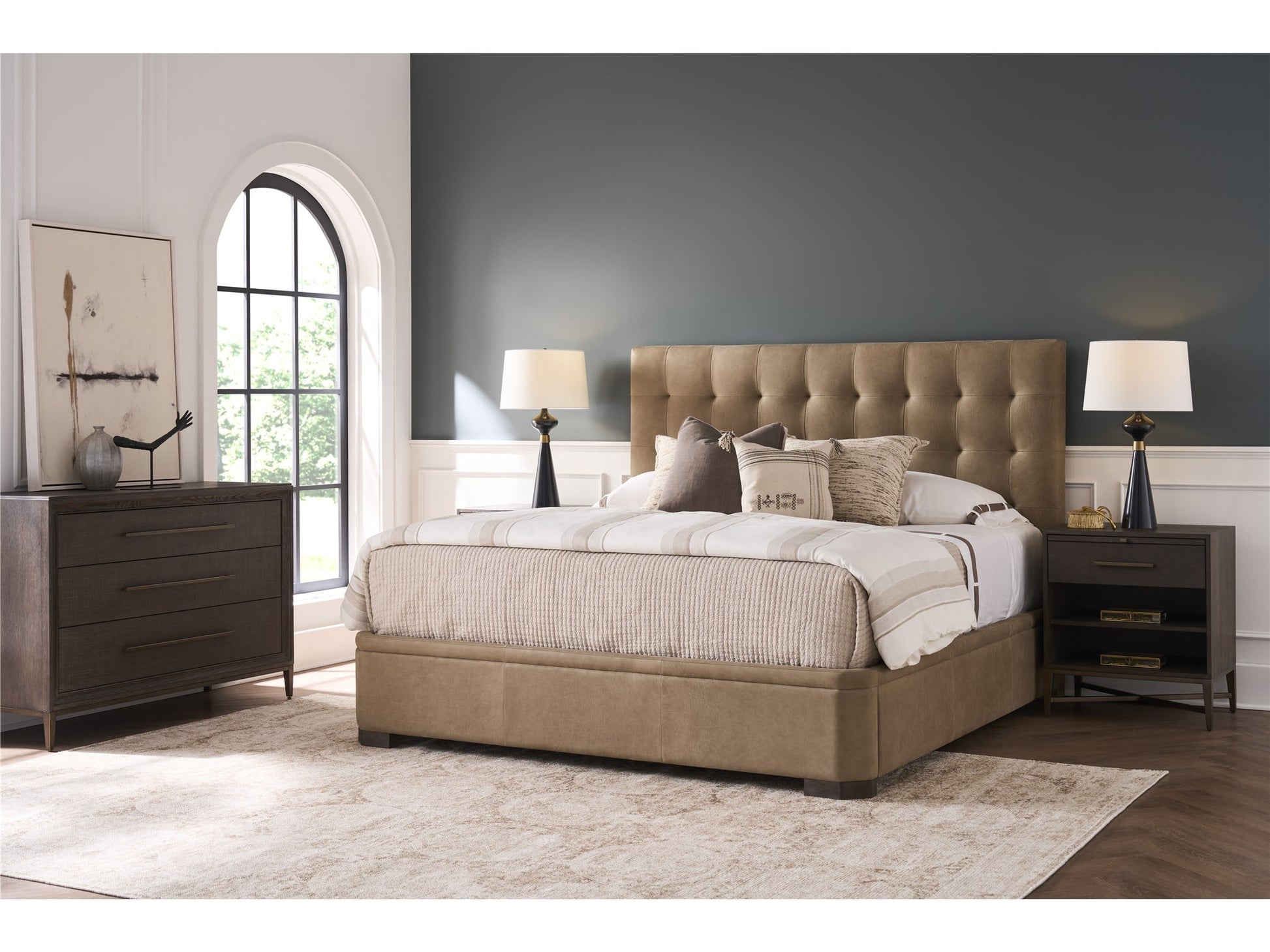 Montclair Upholstered Bed - Chapin Furniture