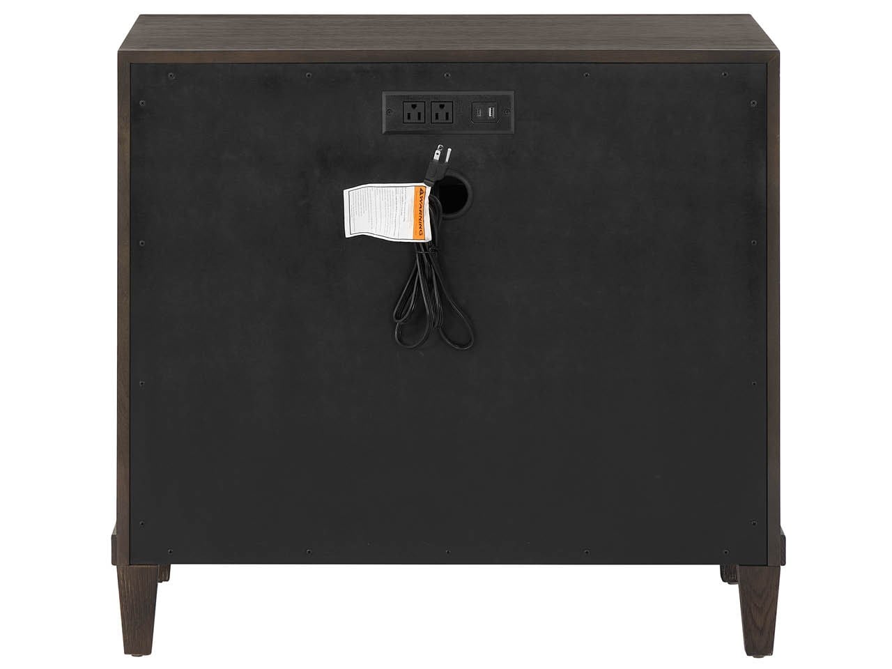 Montclair Cocoa 2 Drawer Nightstand - Thumbnail 5