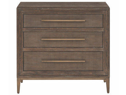 Montclair Cocoa 3 Drawer Nightstand - Chapin Furniture