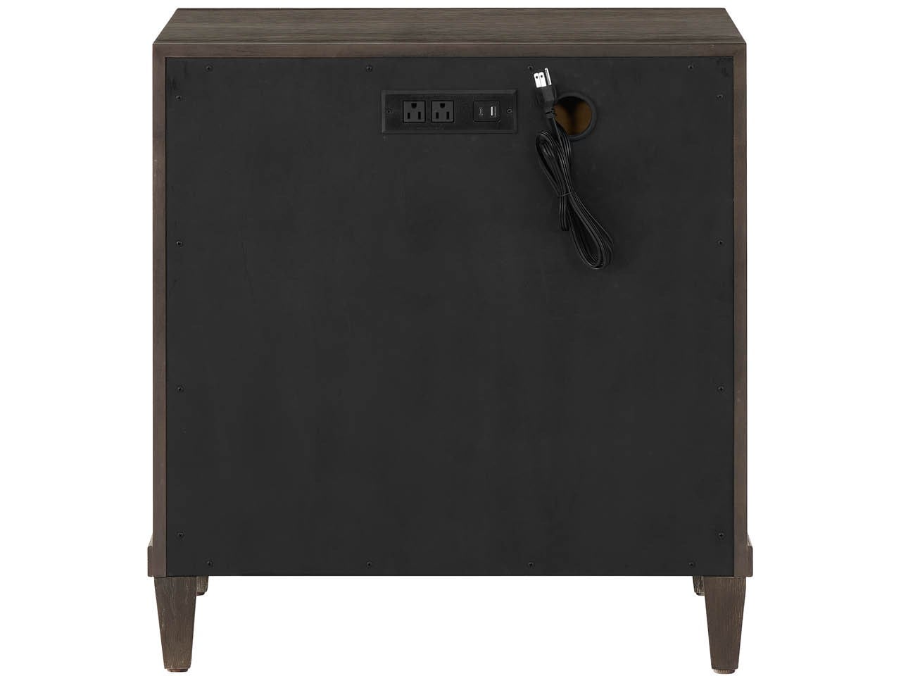 Montclair Cocoa 2 Drawer Nightstand - Chapin Furniture