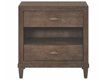 Montclair Cocoa 2 Drawer Nightstand - Chapin Furniture