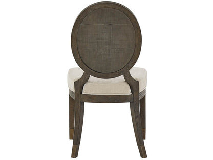 Montclair Cocoa Oval Side Chair- Set of 2 - Chapin Furniture