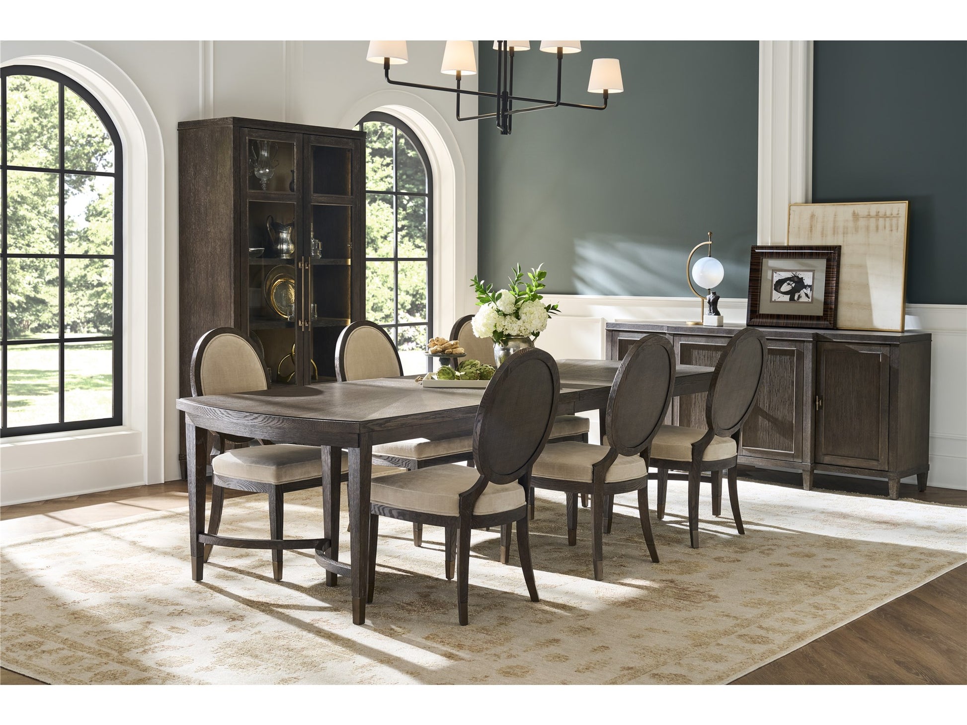 Montclair Cocoa Dining Table - Chapin Furniture