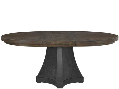 Montclair Cinder Round Dining Table - Chapin Furniture