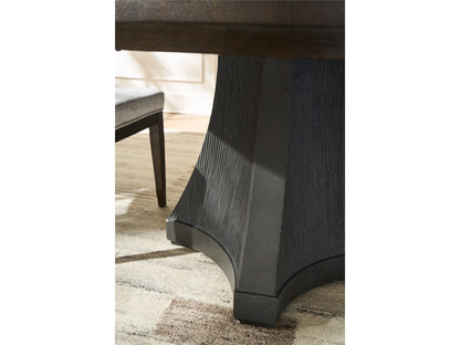 Montclair Cinder Round Dining Table - Chapin Furniture