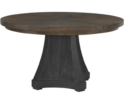 Montclair Cinder Round Dining Table - Chapin Furniture
