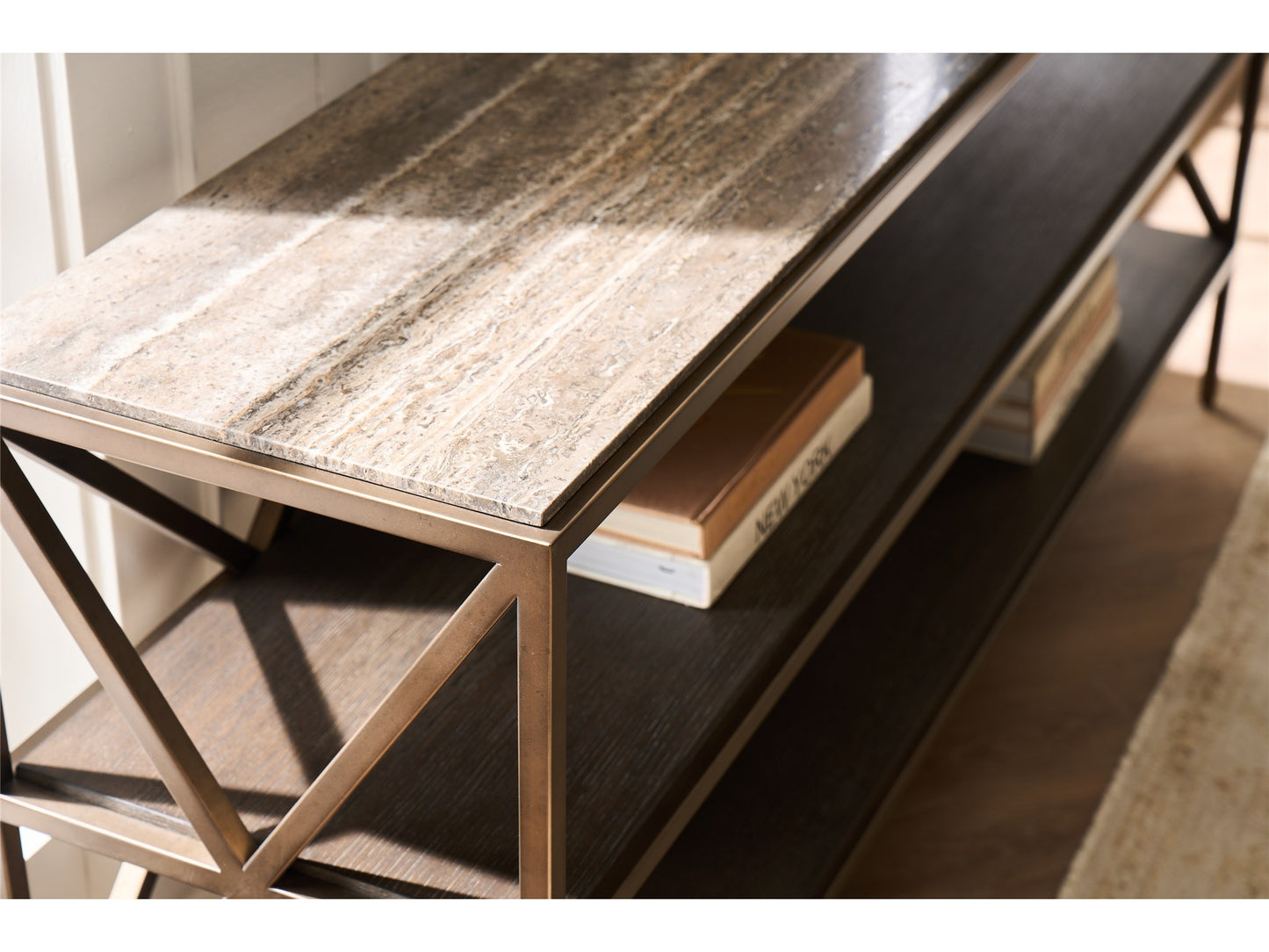 Montclair Brindle Console Table - Chapin Furniture