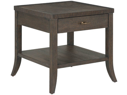 Montclair Cocoa Side Table - Chapin Furniture
