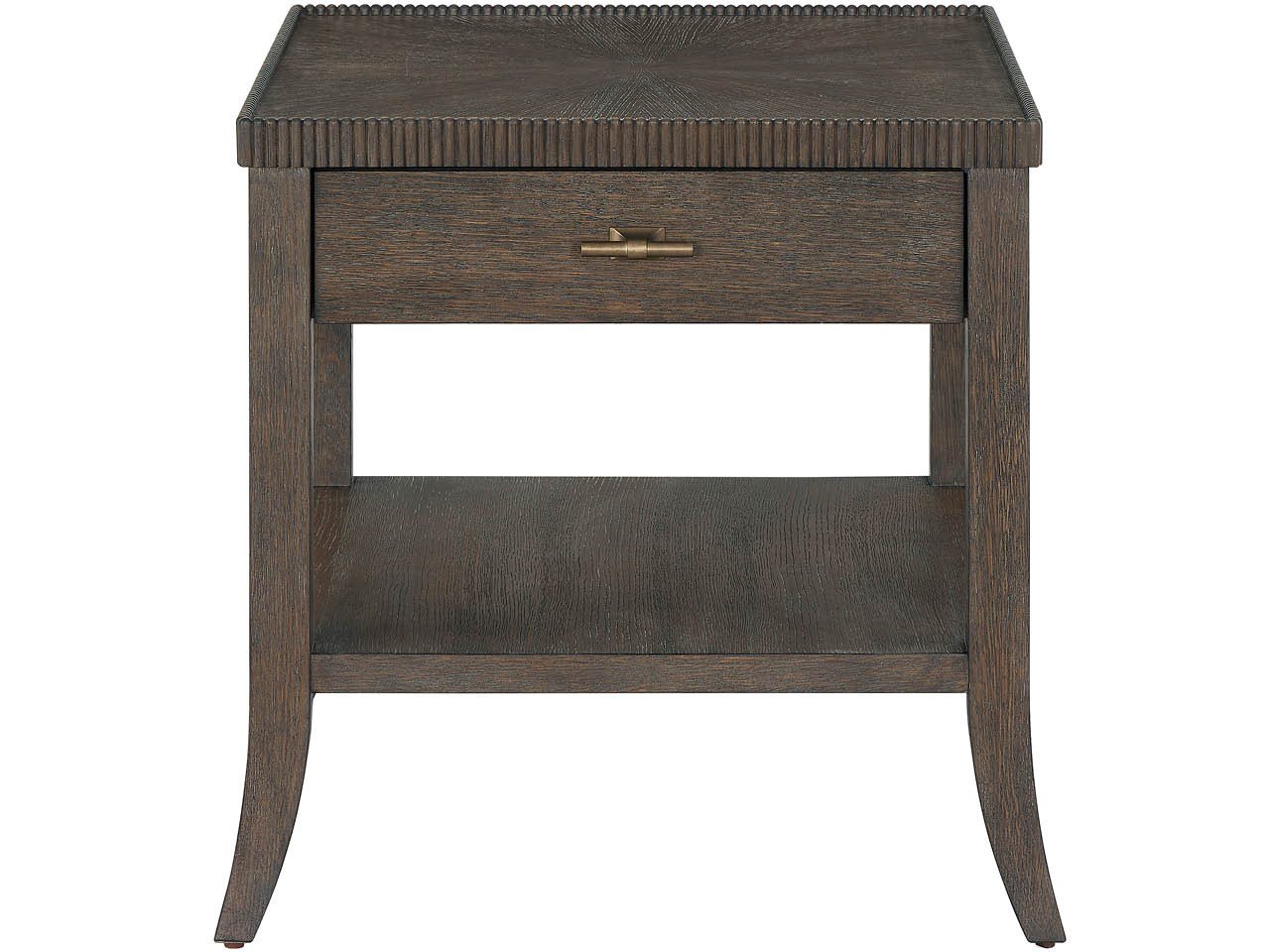 Montclair Cocoa Side Table - Chapin Furniture