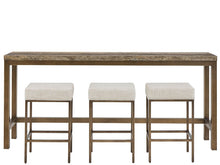 Montclair Brindle Console With Stools - Chapin Furniture