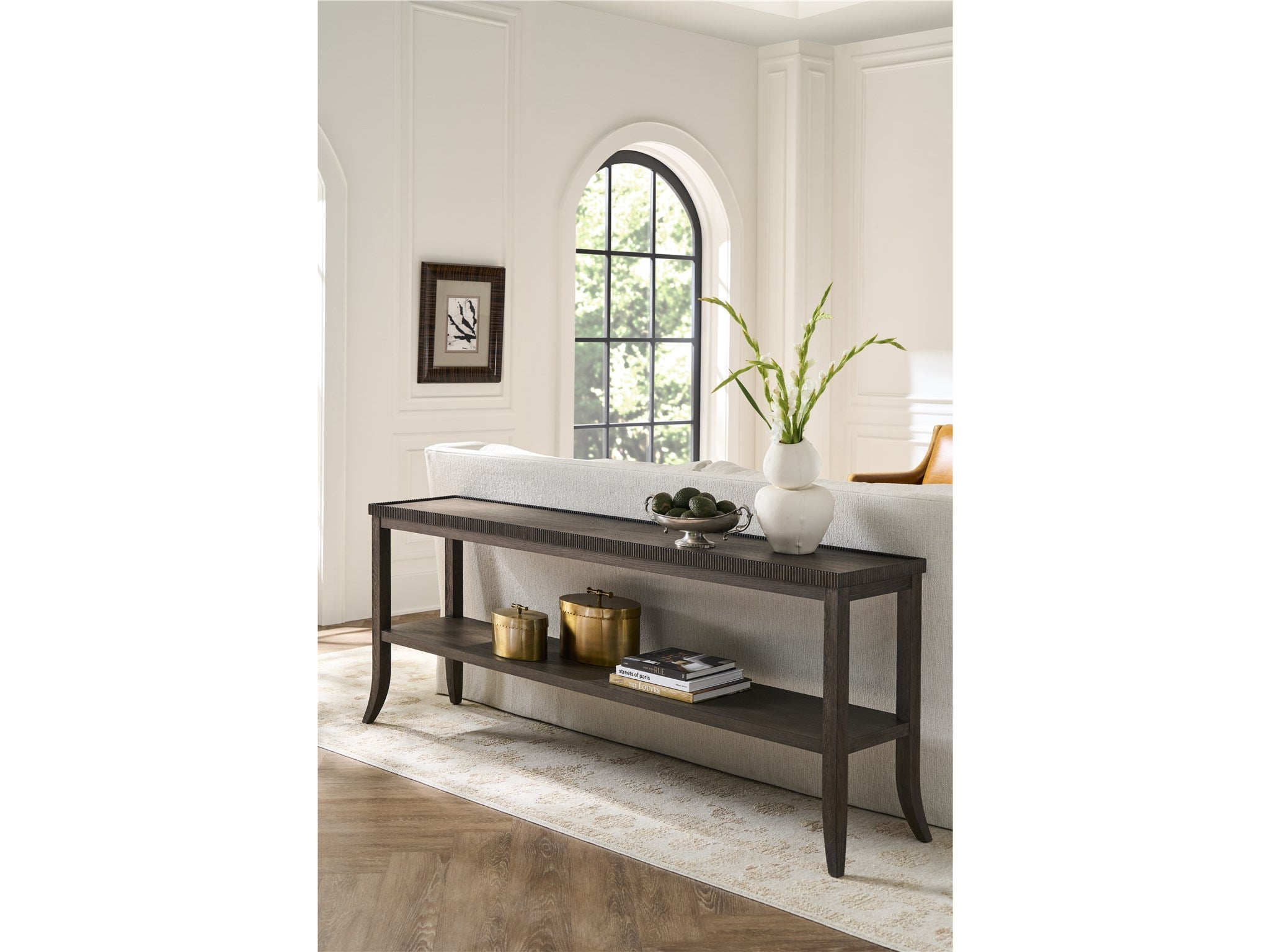 Montclair Cocoa Console Table - Thumbnail 5