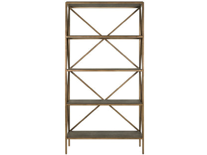 Montclair Cocoa Etagere - Chapin Furniture