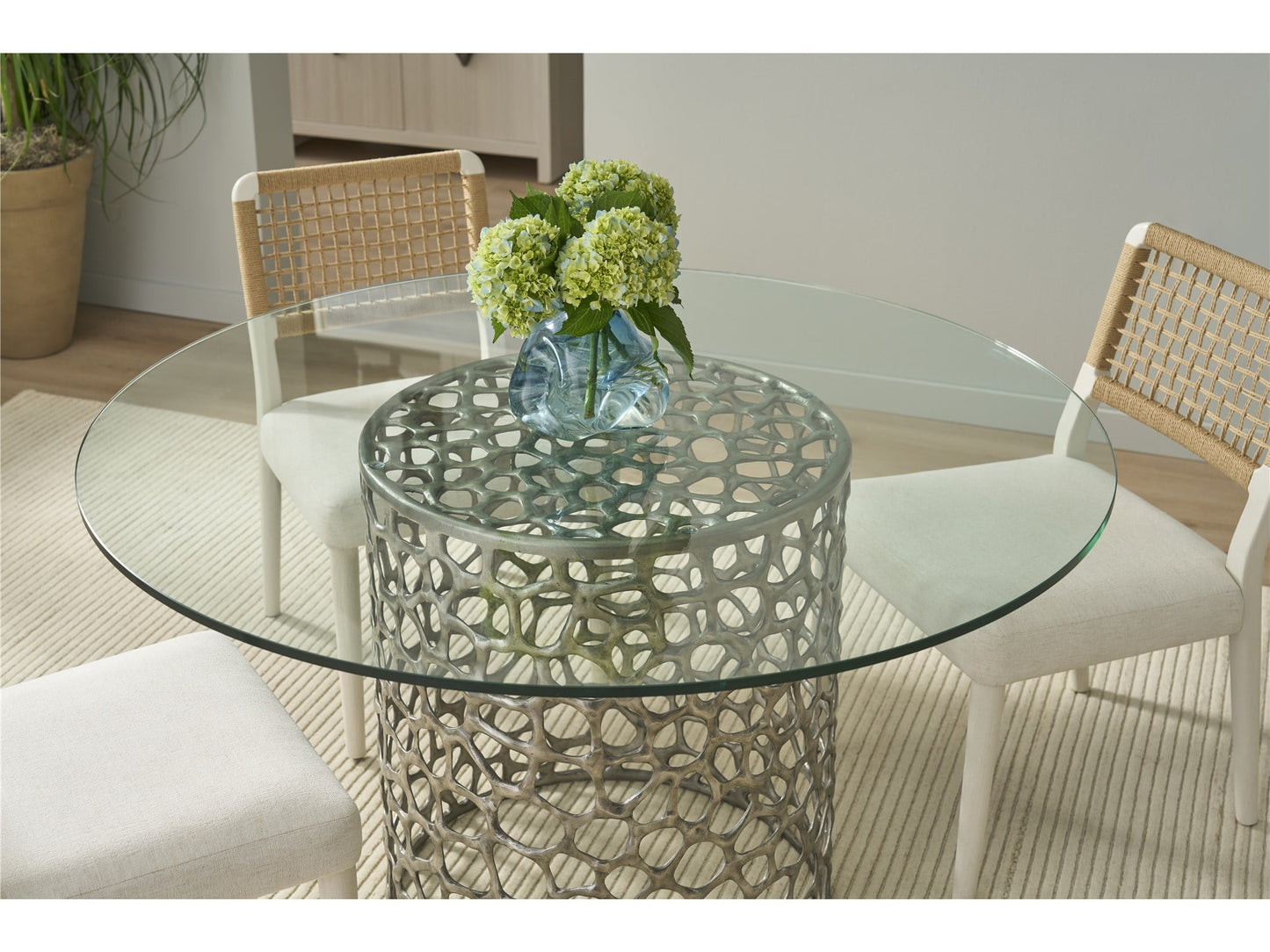 Oasis Coastal Living Coral Round Table - Chapin Furniture