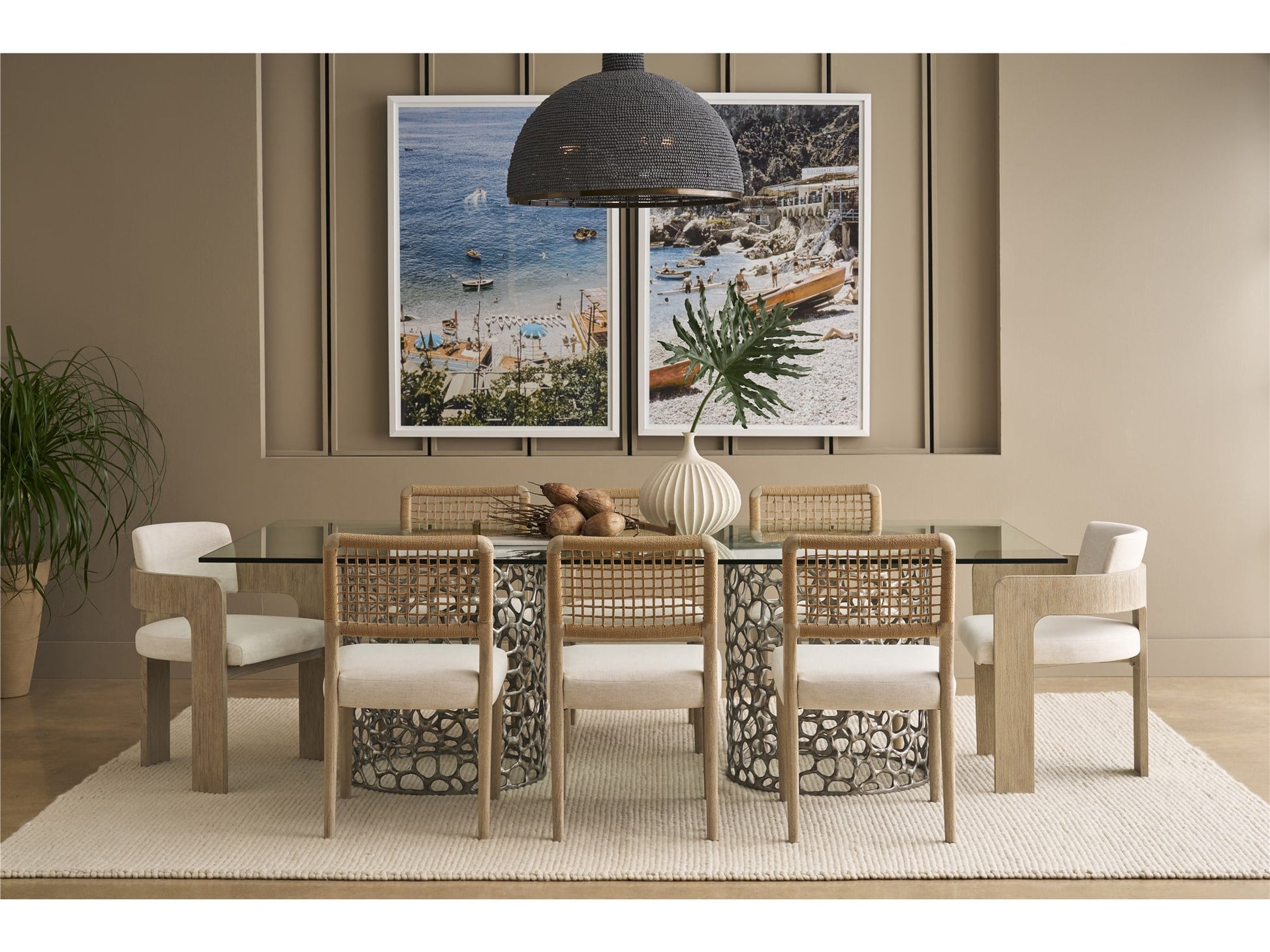 Oasis Coastal Living Coral Rectangular Table - Chapin Furniture
