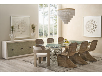Oasis Coastal Living Coral Rectangular Table - Chapin Furniture
