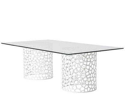 Oasis Coastal Living Coral Rectangular Table - Chapin Furniture