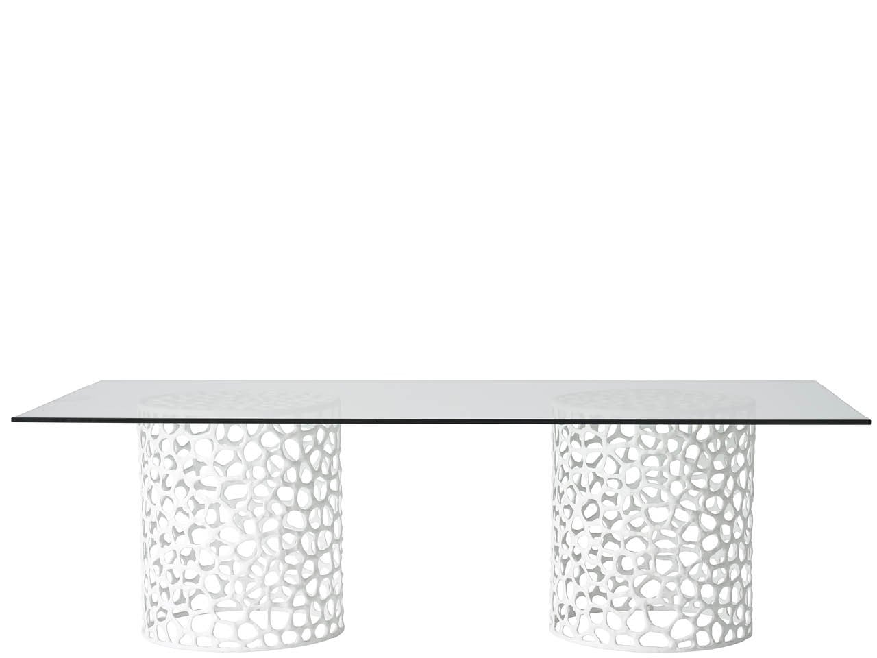 Oasis Coastal Living Coral Rectangular Table - Chapin Furniture