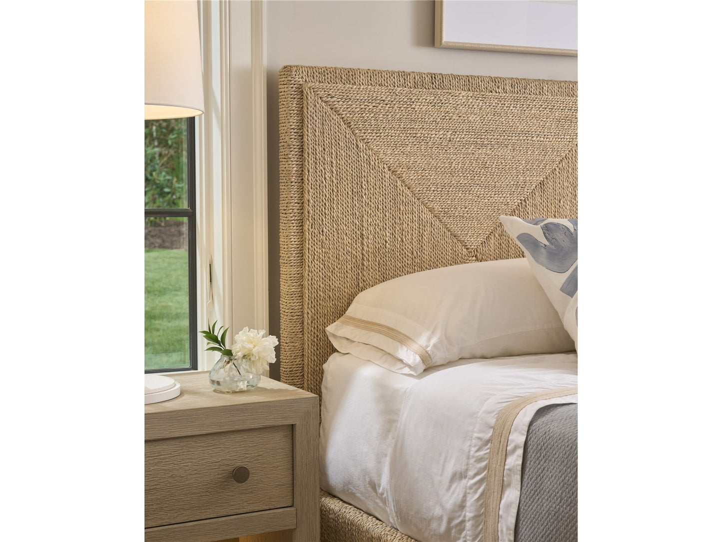 Oasis Coastal Living Abaca Woven Bed - Chapin Furniture