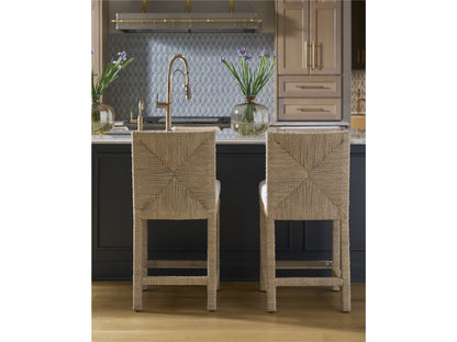 Oasis Coastal Living Abaca Counter Chair - Chapin Furniture