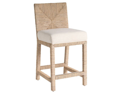 Oasis Coastal Living Abaca Counter Chair - Chapin Furniture