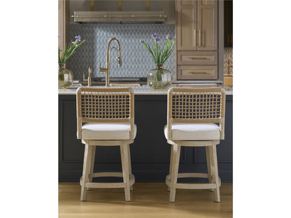 Oasis Coastal Living Dockside Swivel Counter Stool - Chapin Furniture