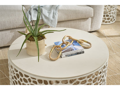 Oasis Coastal Living Coral Cocktail Table - Chapin Furniture