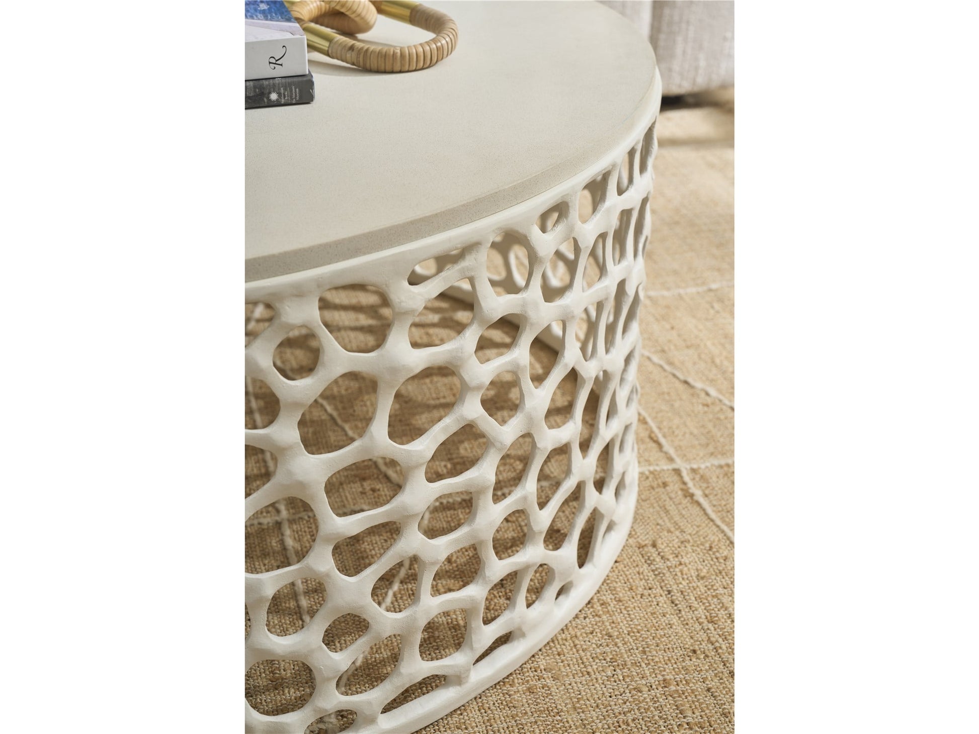 Oasis Coastal Living Coral Cocktail Table - Chapin Furniture