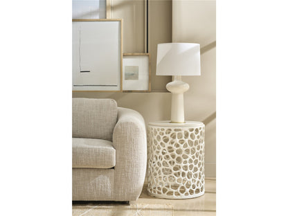 Oasis Coastal Living Coral Side Table - Chapin Furniture