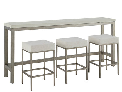 Oasis Coastal Living Oasis Console With Stools - Chapin Furniture