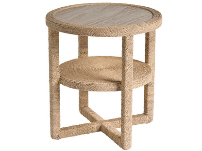 Oasis Coastal Living Abaca Side Table - Chapin Furniture