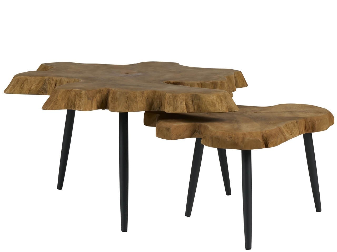 Oasis Coastal Living Driftwood Nesting Tables - Chapin Furniture