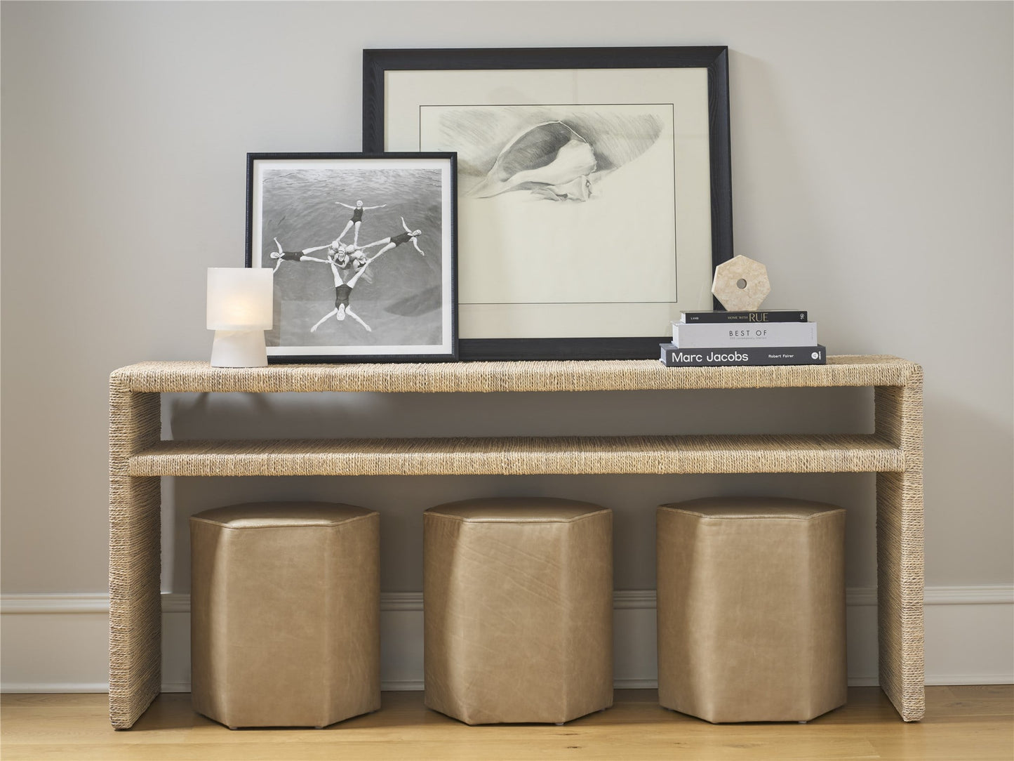 Oasis Coastal Living Abaca Console - Chapin Furniture