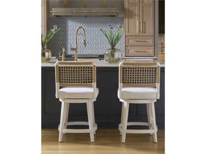 Oasis Coastal Living Dockside Swivel Counter Stool - Chapin Furniture