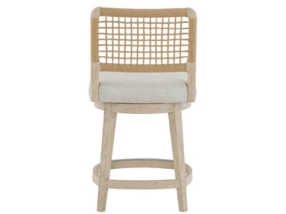 Oasis Coastal Living Dockside Swivel Counter Stool - Chapin Furniture