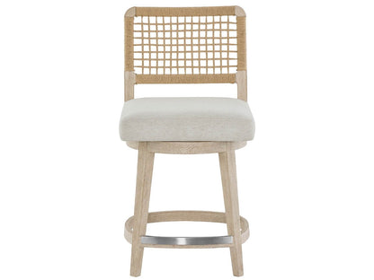 Oasis Coastal Living Dockside Swivel Counter Stool - Chapin Furniture
