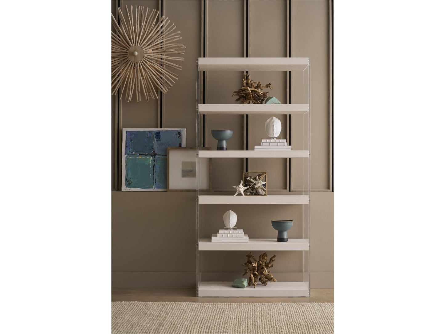 Oasis Coastal Living Shoreline Etagere - Chapin Furniture