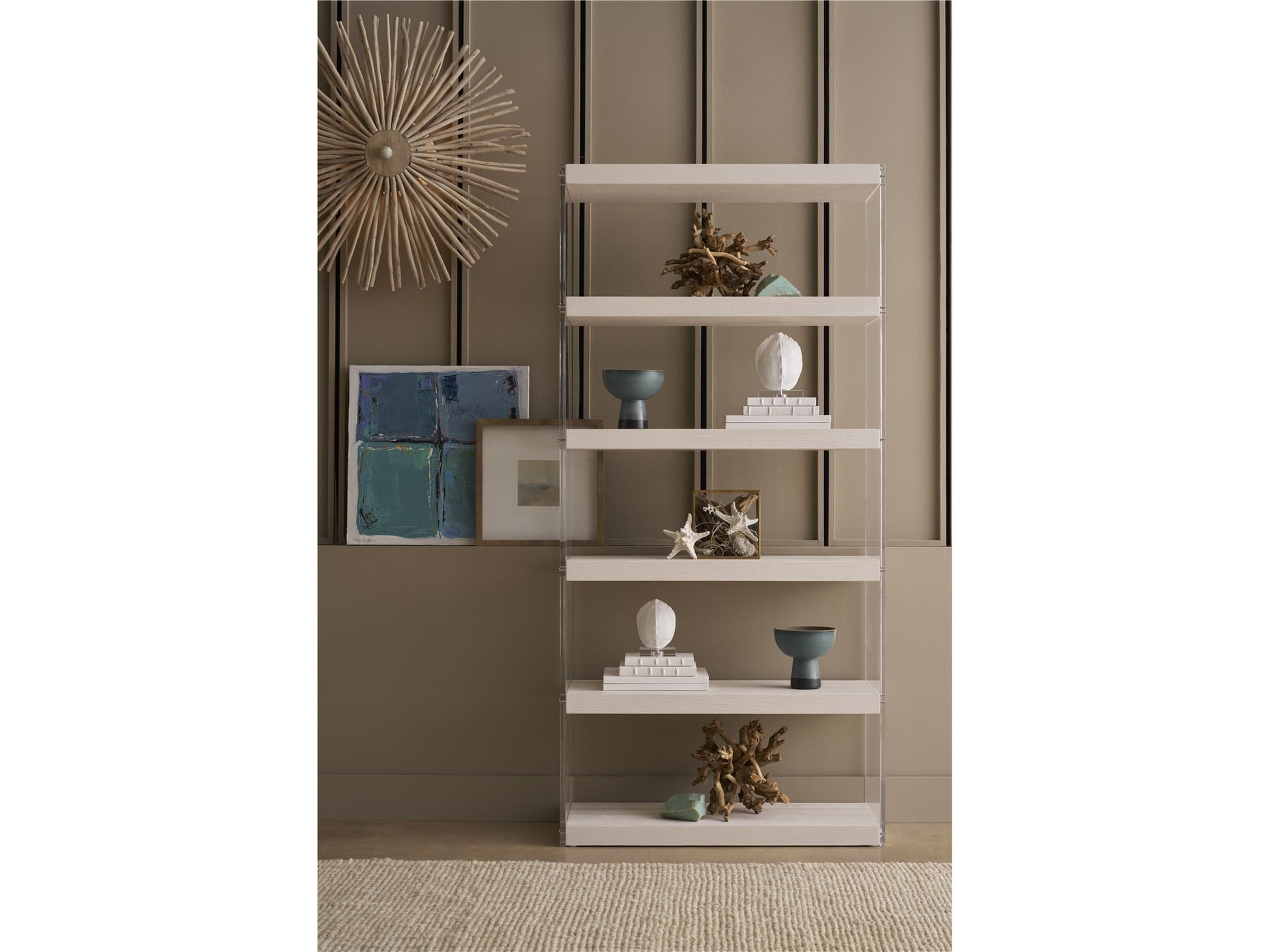 Oasis Coastal Living Shoreline Etagere - Chapin Furniture