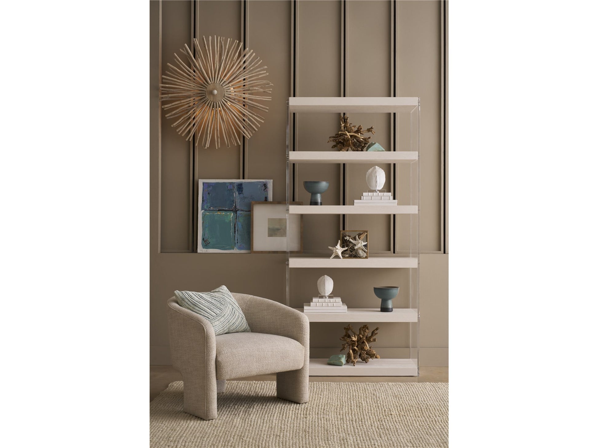 Oasis Coastal Living Shoreline Etagere - Chapin Furniture