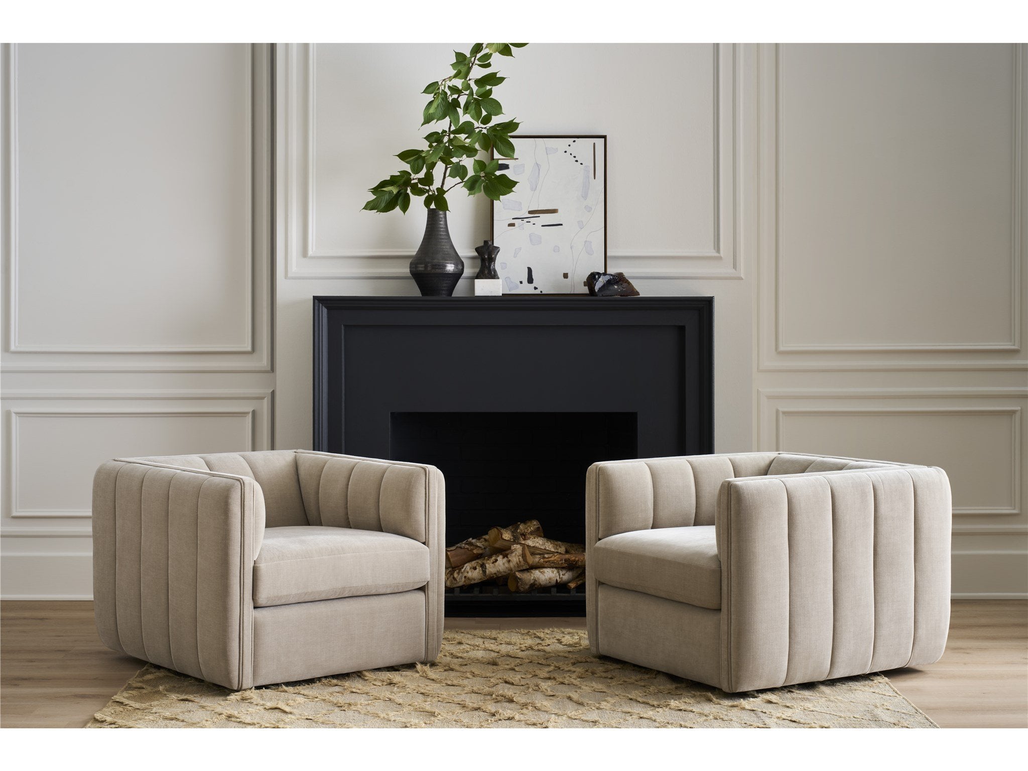 Vesta Swivel Chair - Thumbnail 4