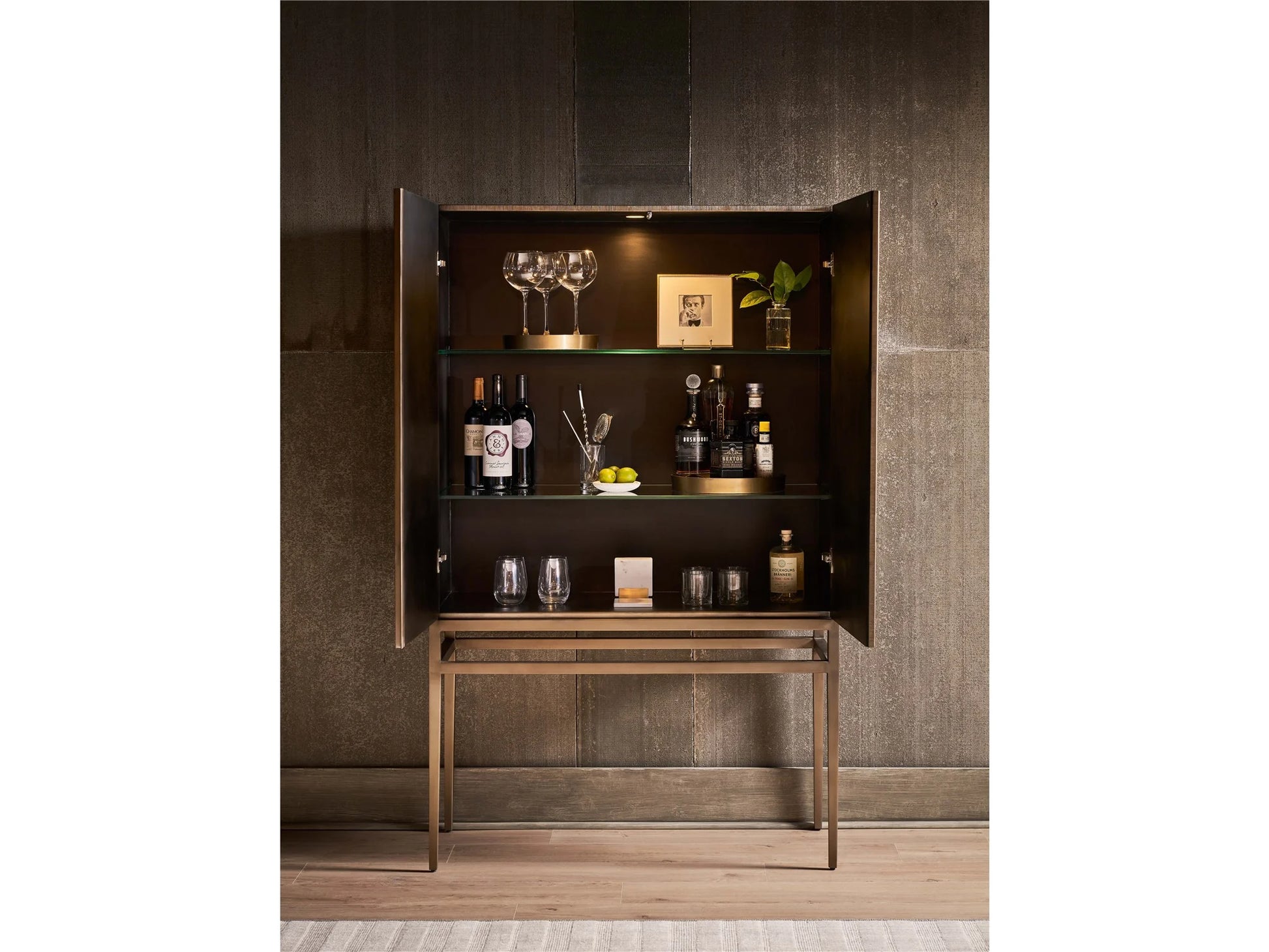 New Modern Milo Bar Cabinet - Chapin Furniture