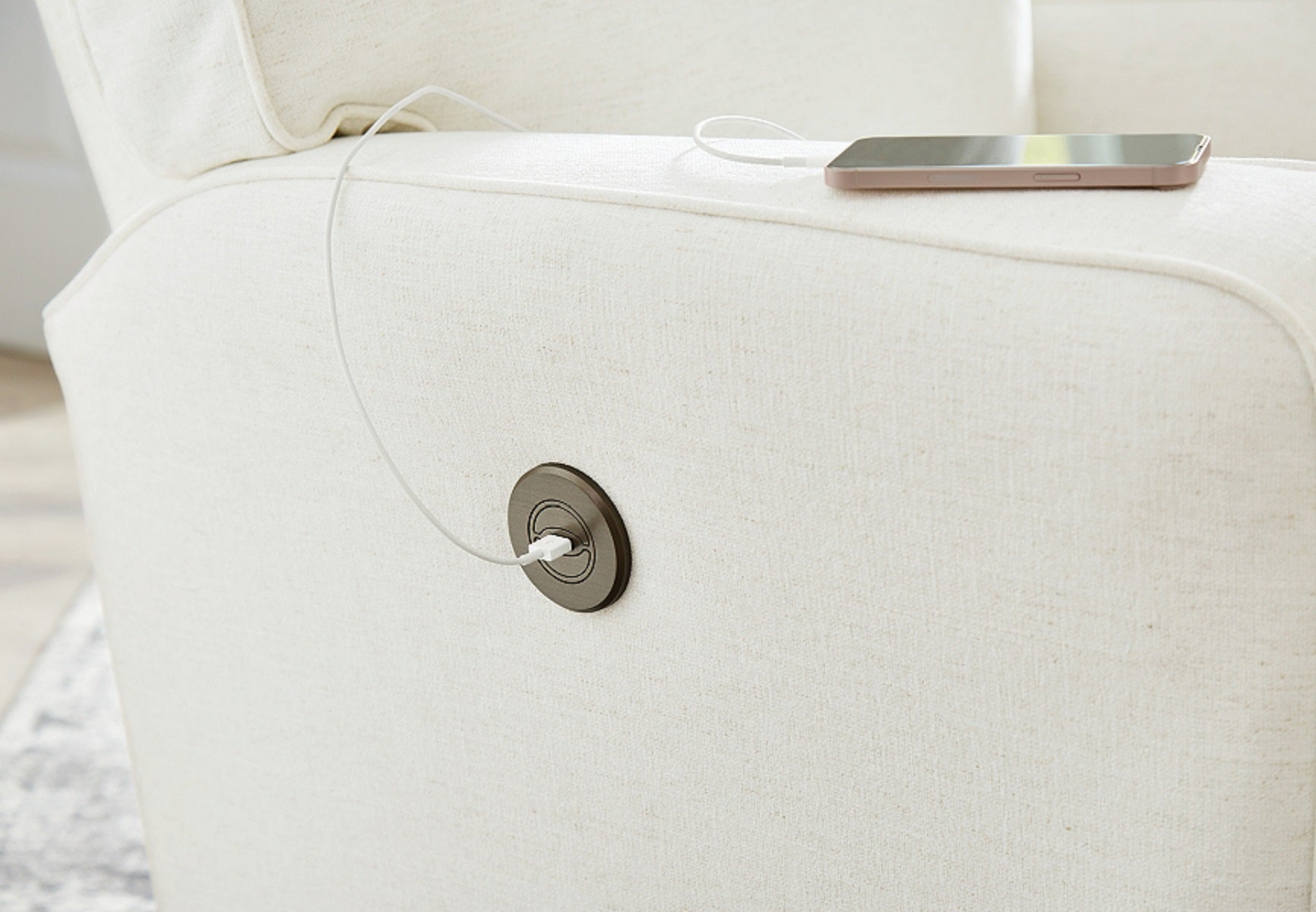 Lillian Swivel Glider Recliner- Custom - Chapin Furniture