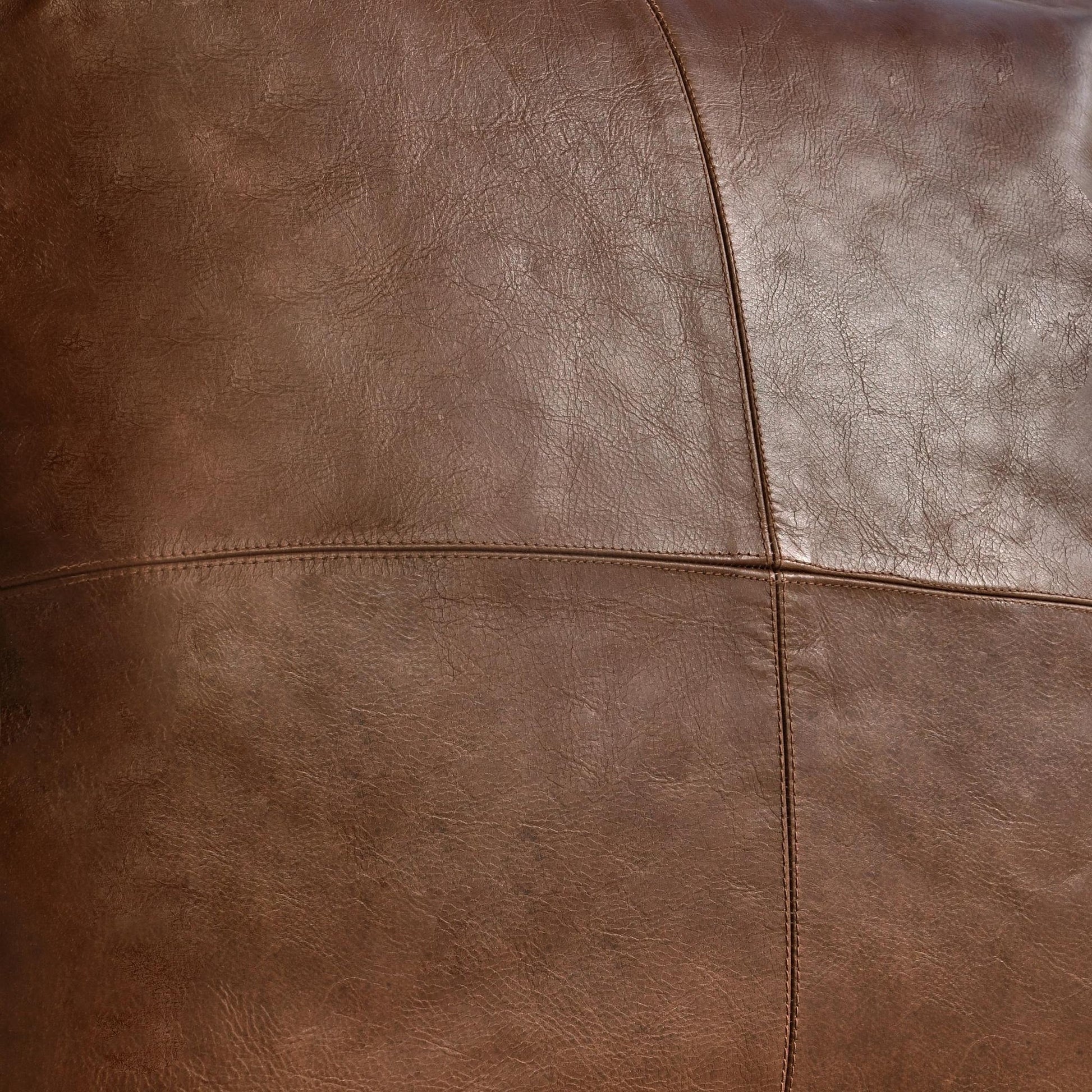 SLD Leather Kona Brown Pillow - Chapin Furniture